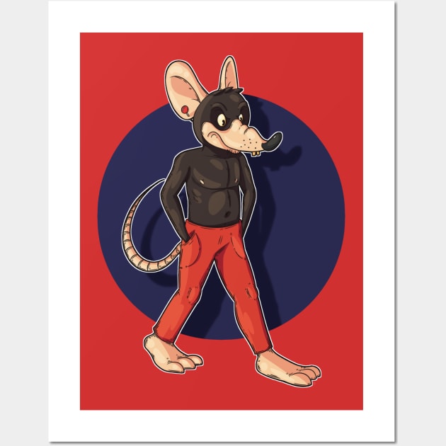 A well-known mouse Wall Art by Coiado